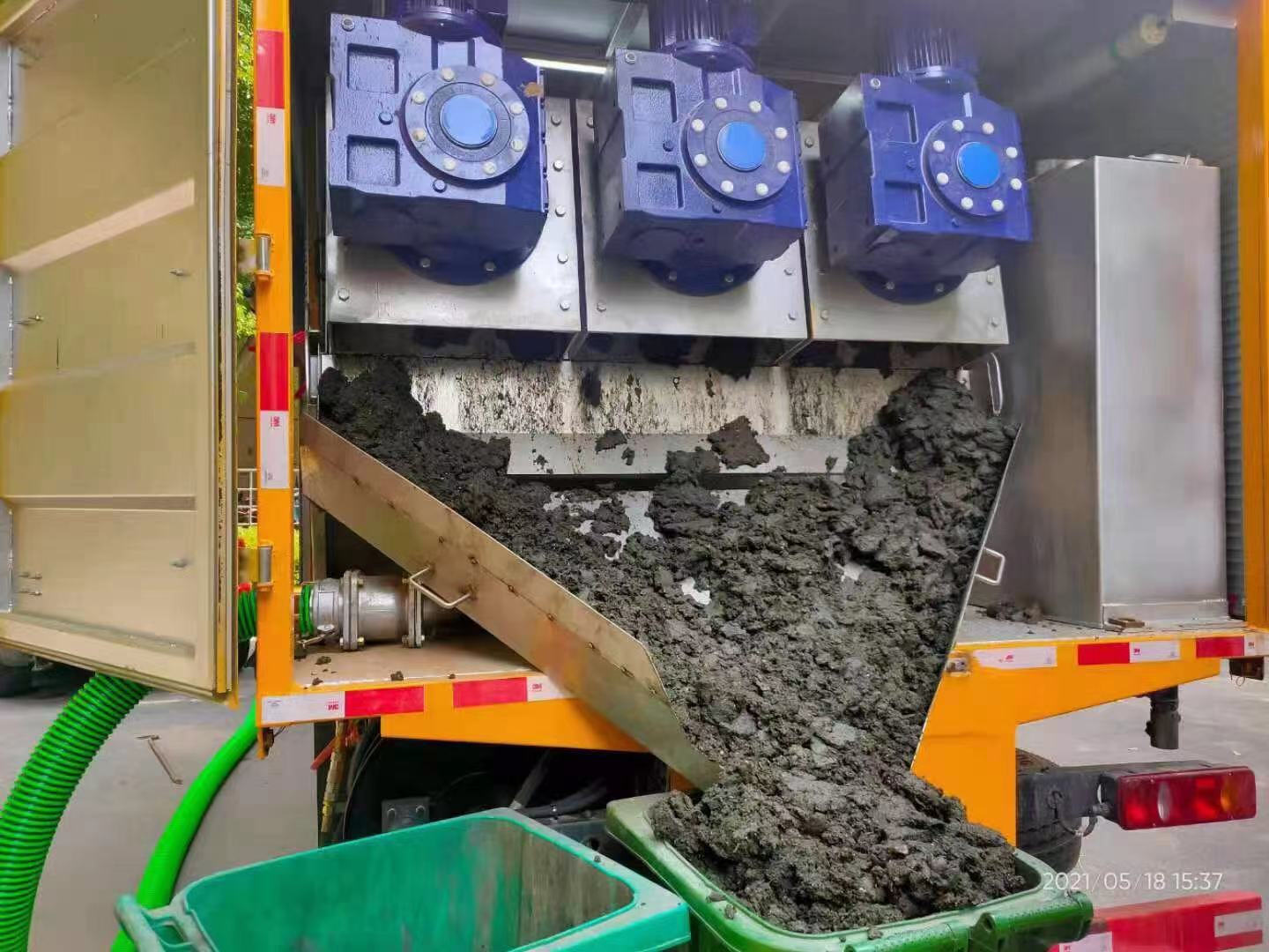 宜川化粪池清掏城市维护站-泥浆净化干湿分离处理